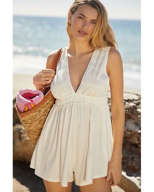 By Anthropologie Sleeveless Knitted Playsuit