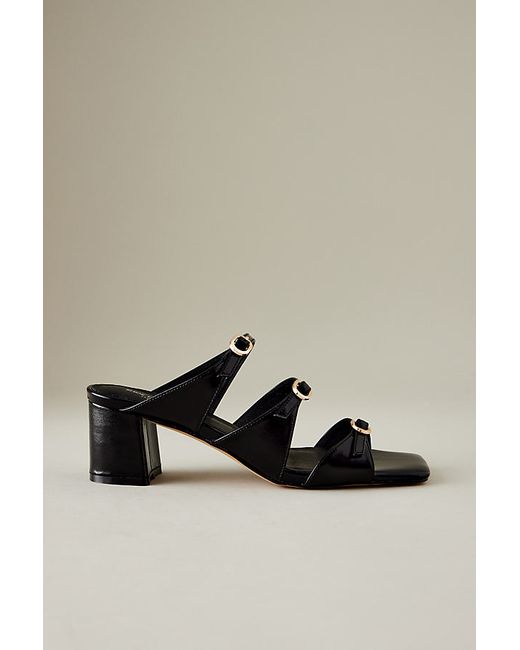 Shoe the Bear Strappy Open-Toe Leather Mules