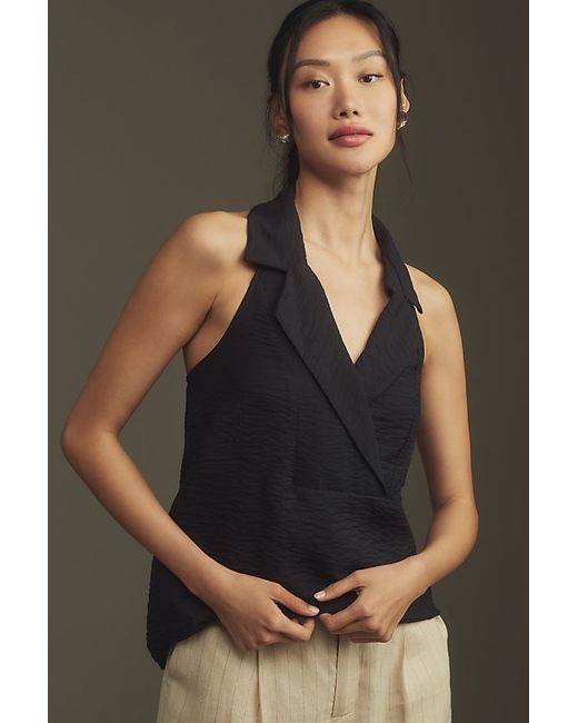 By Anthropologie The Dylon Sleeveless Wide-Placket Top