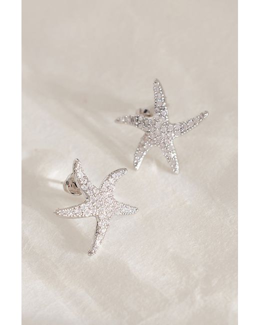 By Anthropologie Starfish Post Earrings