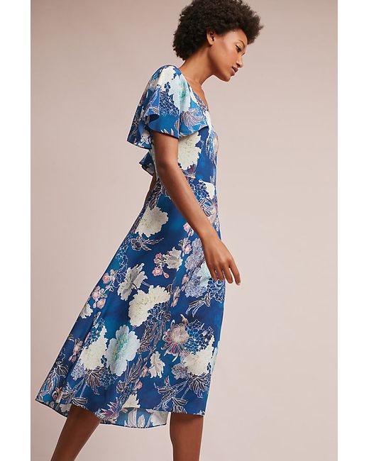 Kachel Marta Blooms Silk Dress Size