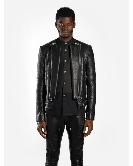 Balmain Leather Jackets