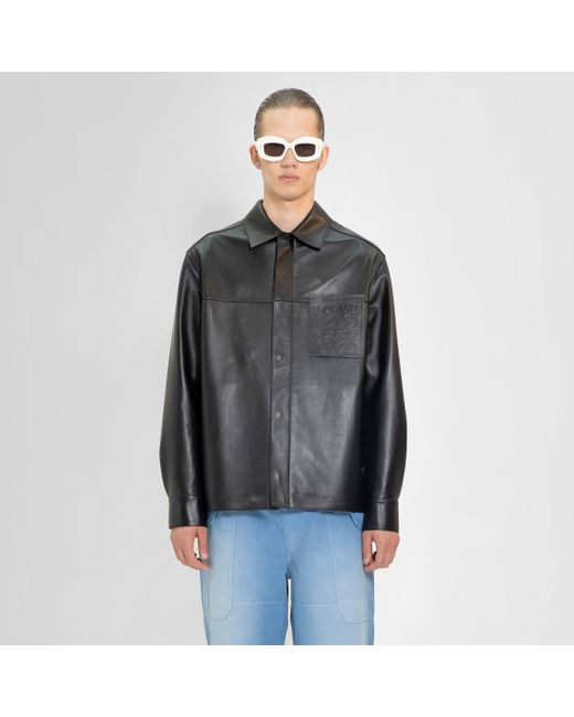 Loewe Man Leather Jackets