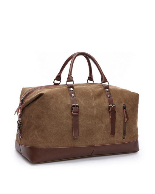 ArmadaDeals Large Capacity Portable Casual Canvas Duffle Bag