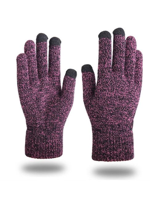 ArmadaDeals 3 Pairs Winter Warm Outdoor Windproof Touch Screen Knitted Gloves