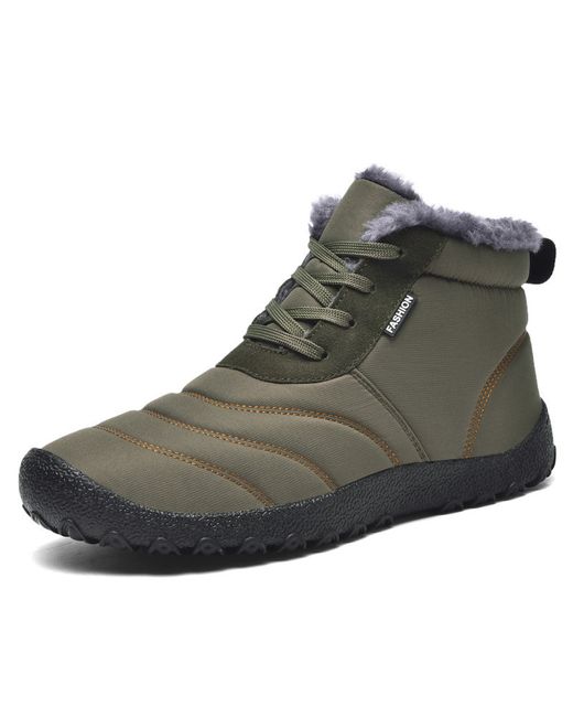 ArmadaDeals Walking Warm Comfortable Snow Boots Non-Slip Flat Casual Slip On 40