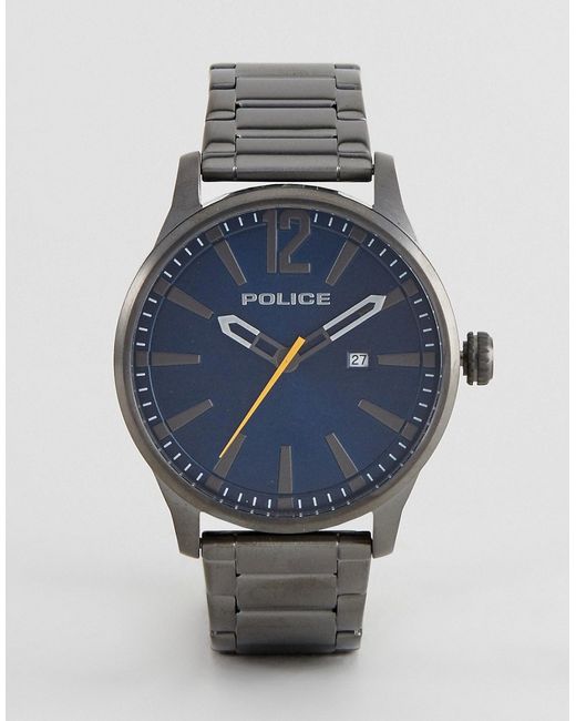Police Dallas Watch With Stainless Steel Bracelet