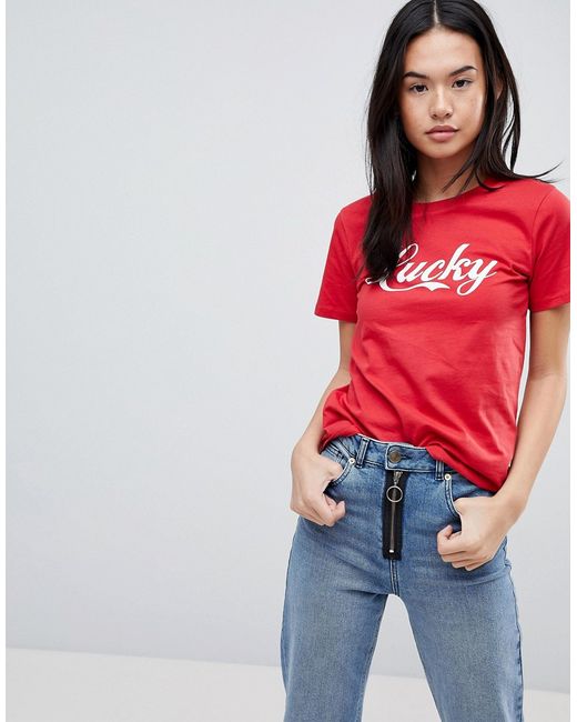 Asos T-Shirt with Lucky Print