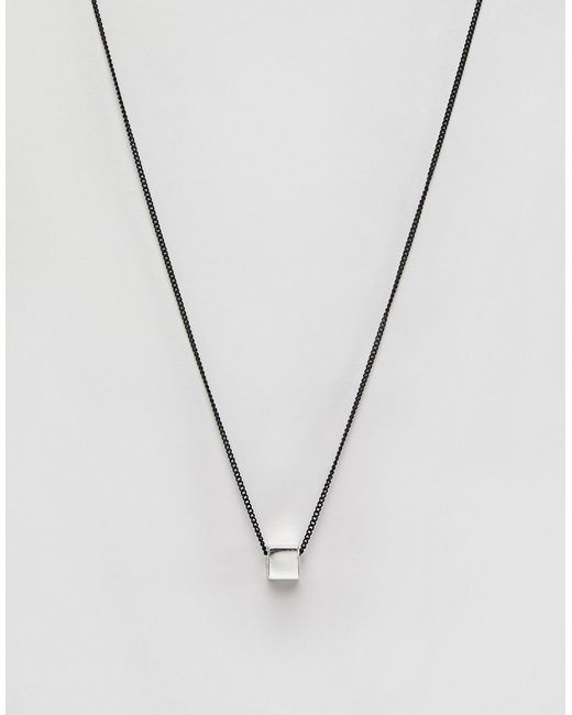 Icon Brand block chain necklace