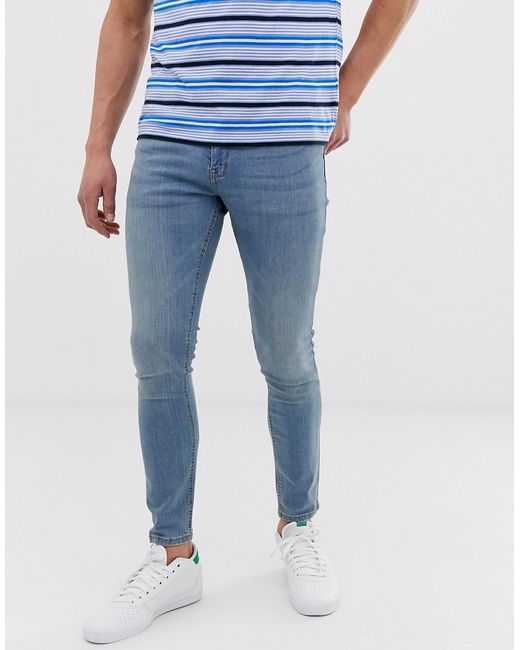 Pull & Bear Super skinny jeans in mid