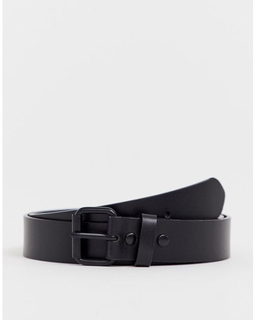 Weekday Brilliant leather belt in