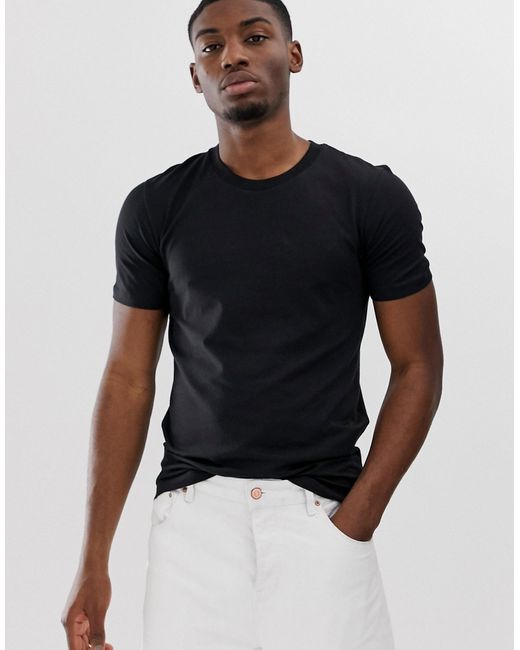 Selected Homme The Perfect Tee pima cotton t-shirt in