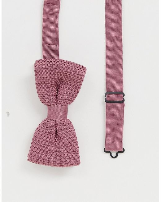 Twisted Tailor knitted bow tie in