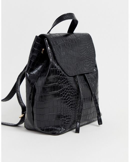 Asos Design croc backpack