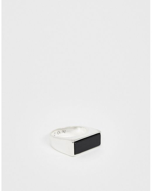 Icon Brand square onyx signet ring in