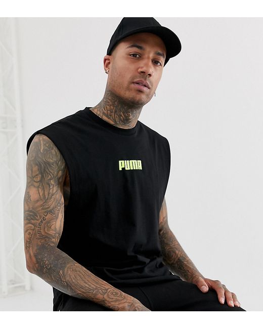 Puma sleeveless t-shirt in Exclusive at ASOS