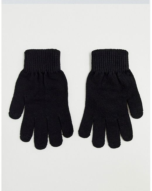 Asos Design touch screen gloves in recycled polyester