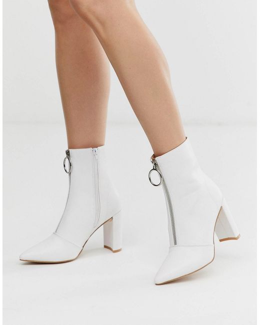 Public Desire Thrill block heeled ankle boots