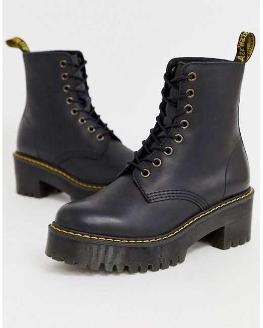 Dr. Martens Shriver Hi Wyoming heeled ankle boots in