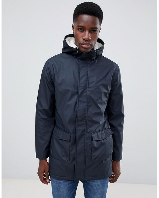 French Connection Fishtail Hooded Parka With Fleece Lining