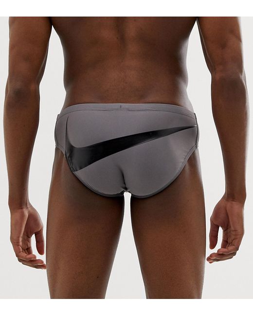 Nike Swimming exclusive big swoosh trunks in NESS9098-071