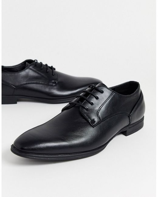 New Look faux leather formal derby in