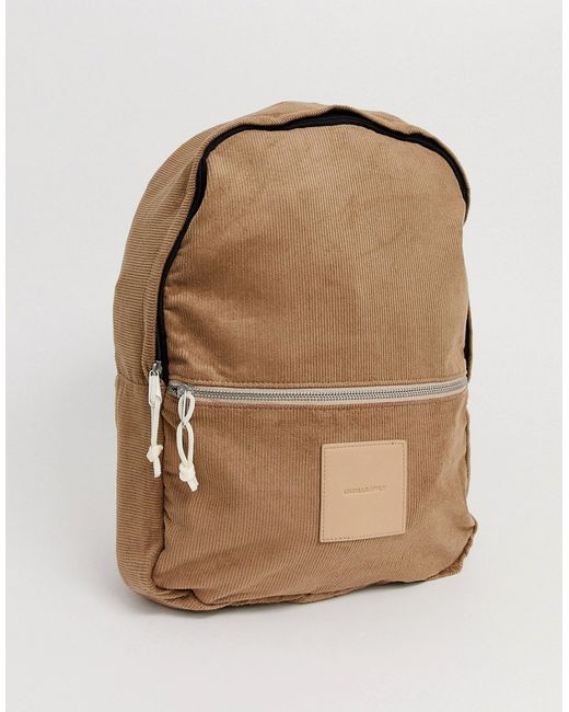 Asos Design backpack in cord