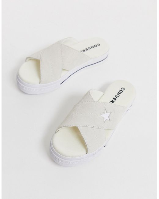 Converse one star sandals