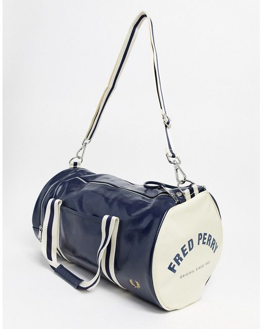 Fred Perry classic barrel bag in