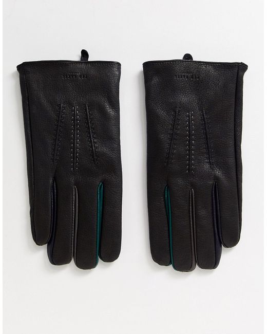 Ted Baker Parm leather gloves in