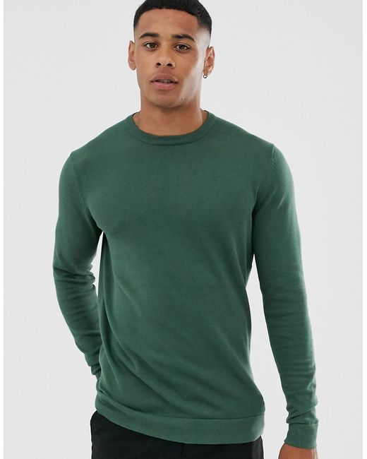 Only & Sons crew neck sweater in