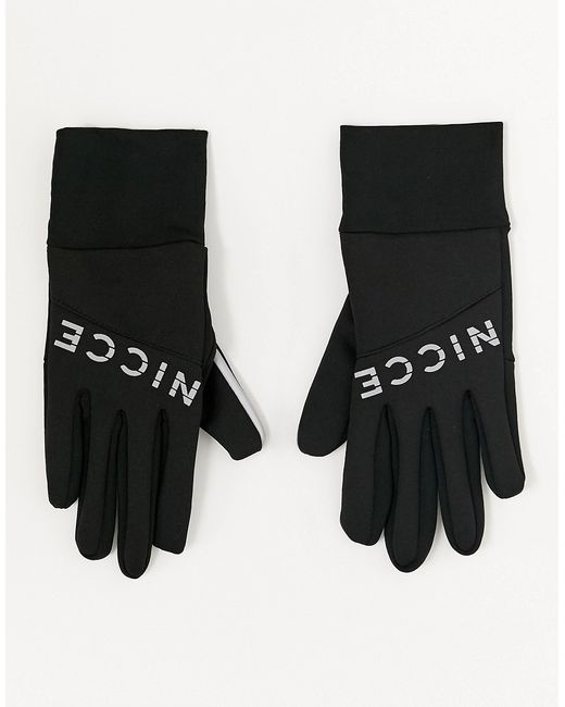 Nicce gloves with reflective logo in