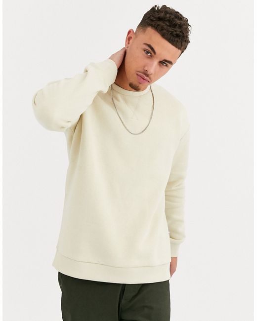 Only & Sons dropped shoulder crew neck sweat in