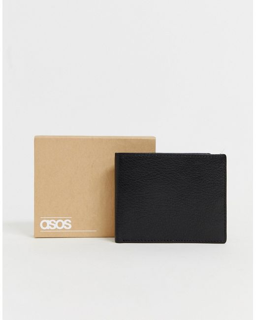 Asos Design leather wallet in with internal coin ladies