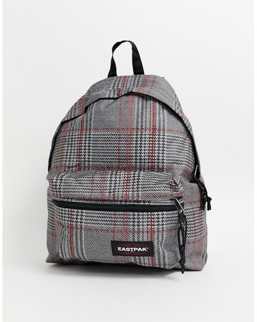 Eastpak check print backpack-