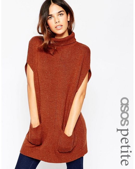 ASOS Petite Tunic with High Neck