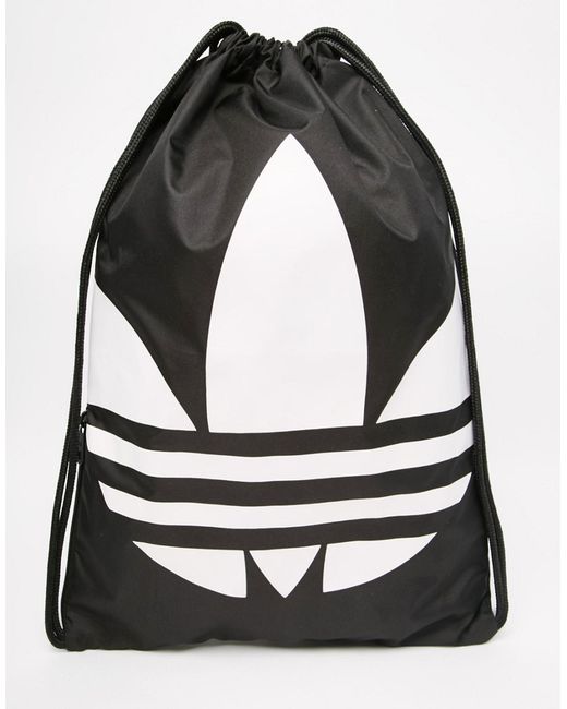 Adidas Originals Drawstring Backpack in Black