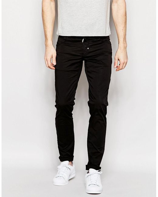 Antony Morato Black Super Skinny Jeans