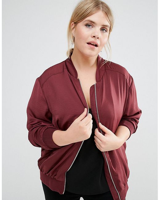 New Look Plus New Look Curve Sateen Bomber