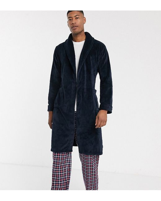 French Connection Tall fleece robe in