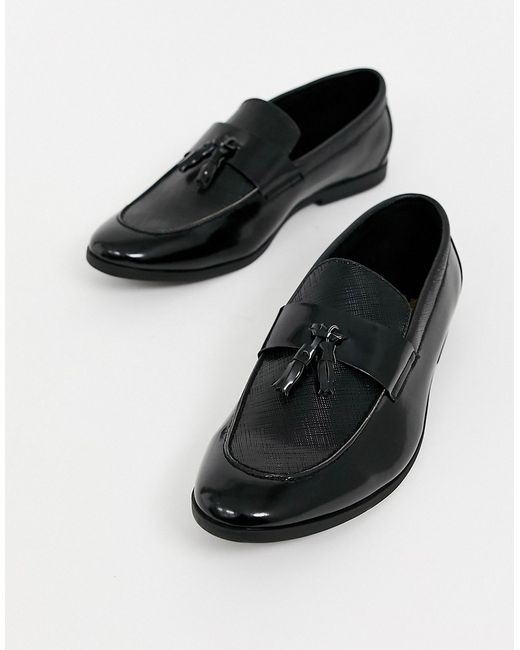 River Island patent loafer