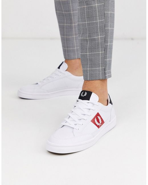 Fred Perry Deuce leather sneakers in