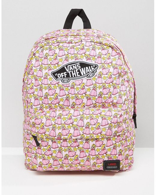 Vans Nintendo Princess Peach Backpack