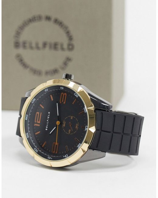 Bellfield watch with gold edge-
