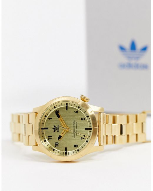 Adidas Originals adidas Cypher M1 bracelet watch in