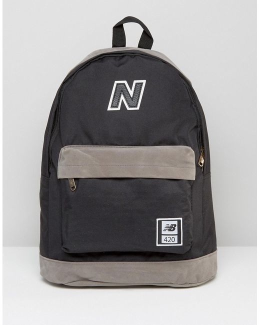 New Balance 420 Backpack In Black