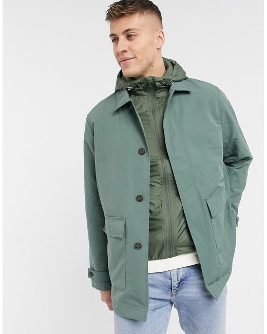 Lacoste hooded parka jacket-