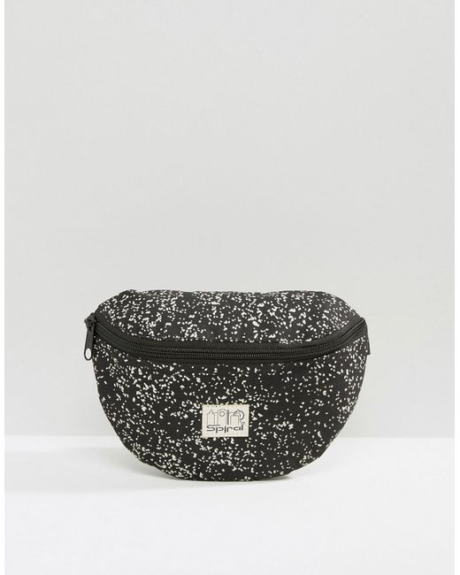 Spiral Fanny Pack In Speckle Print