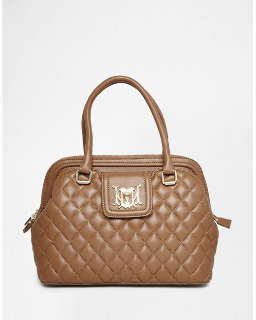 Love Moschino Quilted Handheld Bag