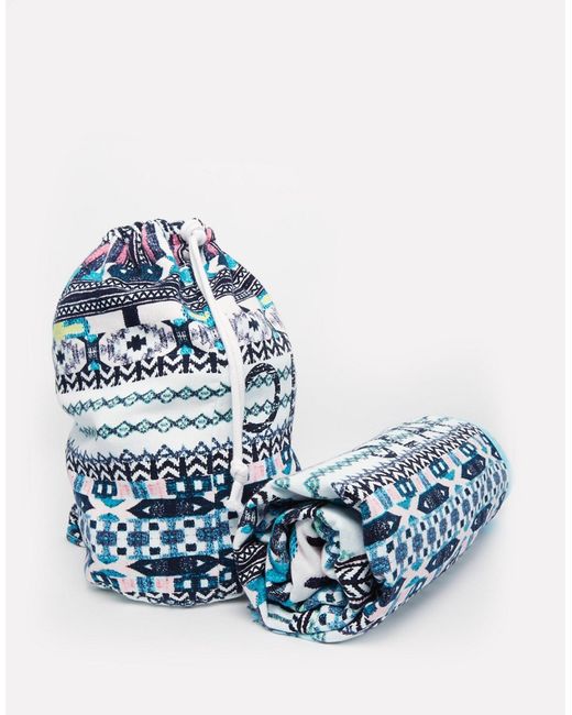 Seafolly Moroccan Blanket and Beach Bag